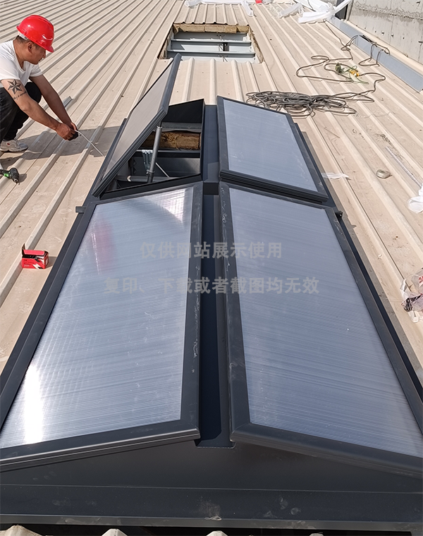 兰州王老吉生产车间沙依巴克排烟天窗