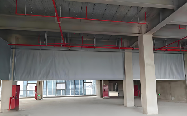 沙依巴克防火布挡烟垂壁