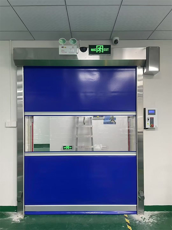 沙依巴克快速沙依巴克卷帘门在冷链物流仓储区的应用实践